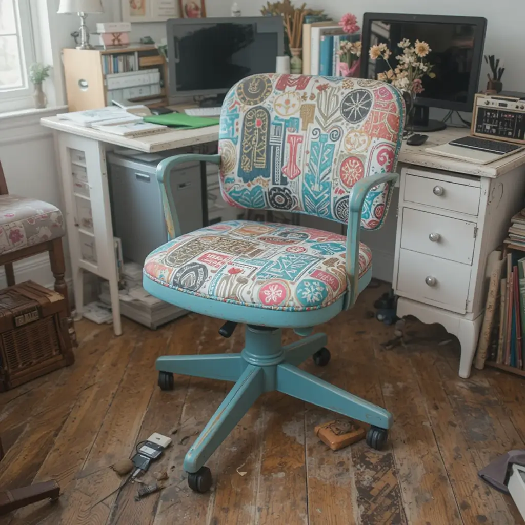 Upcycled Office Chair