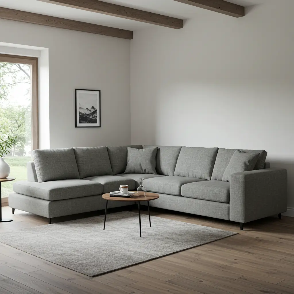 Upholstered Corner Sofa