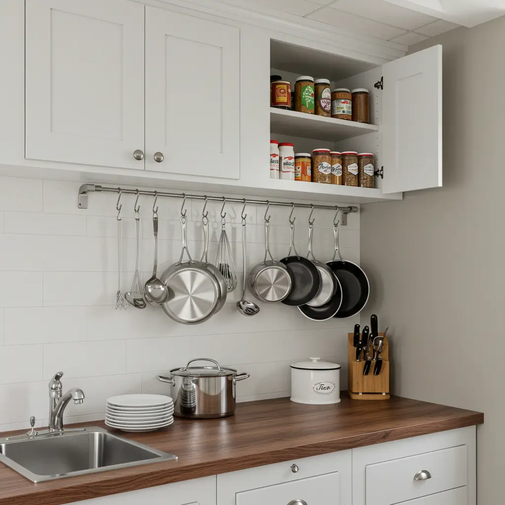 Use Hooks for Hanging Storage