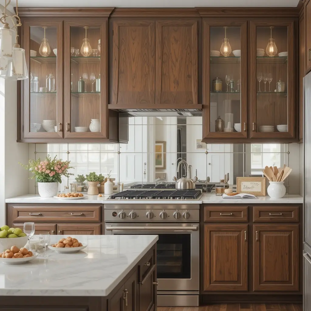 Use Mirrored Accents to Reflect Space