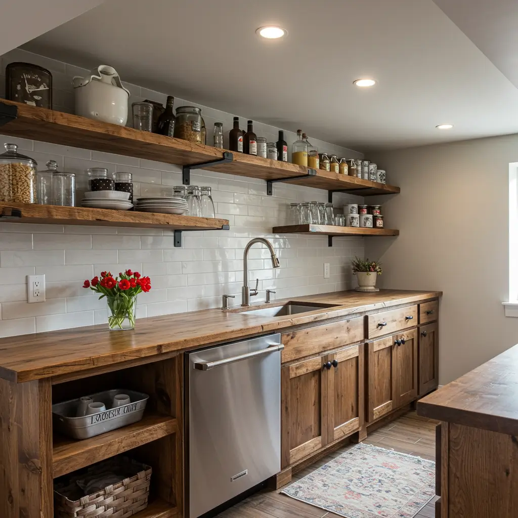  Use Reclaimed Wood Accents