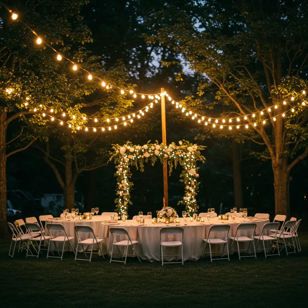 Use String Lights for a Magical Glow