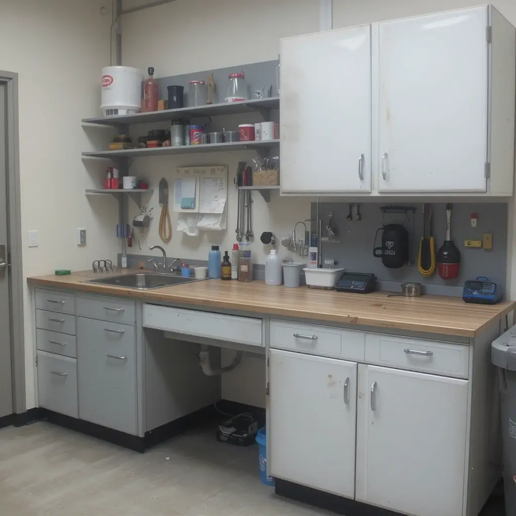 Utility Sink for Quick Cleanups