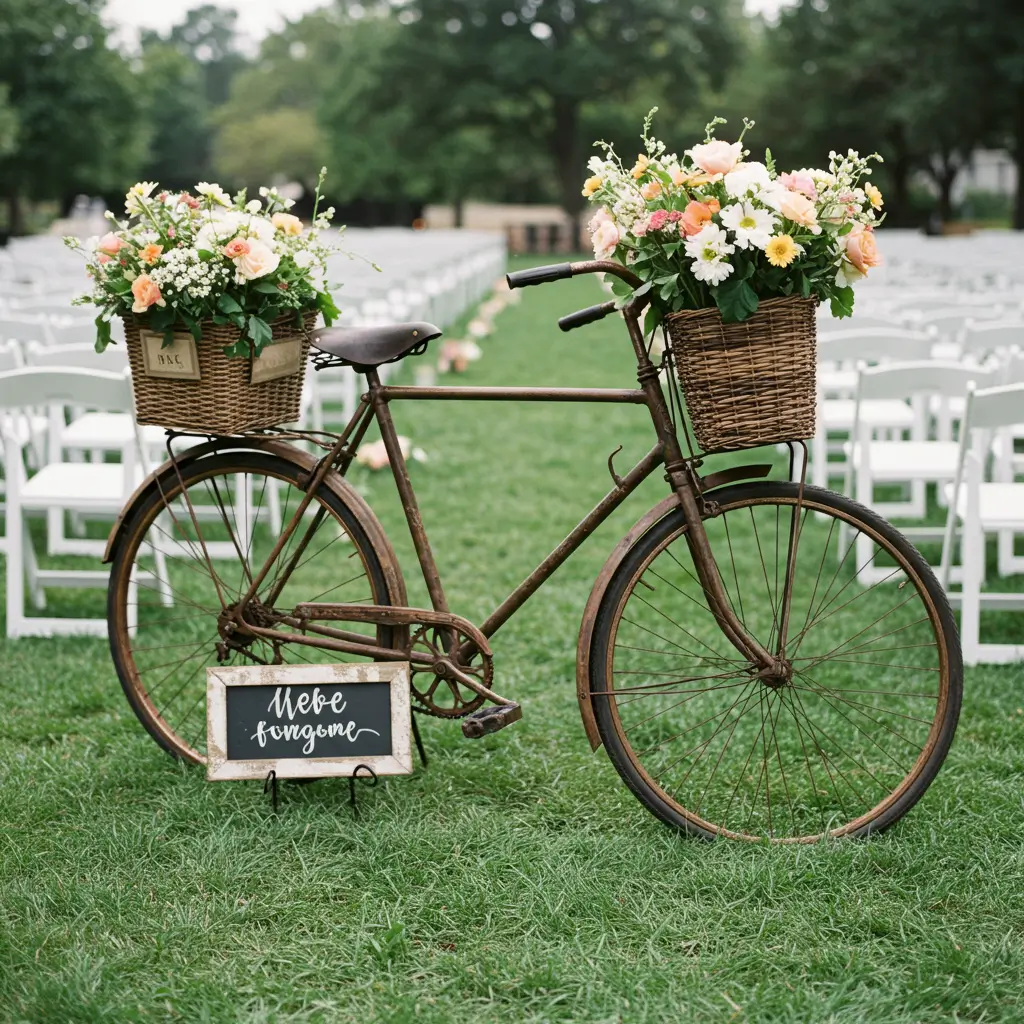 Vintage Bicycle Decor