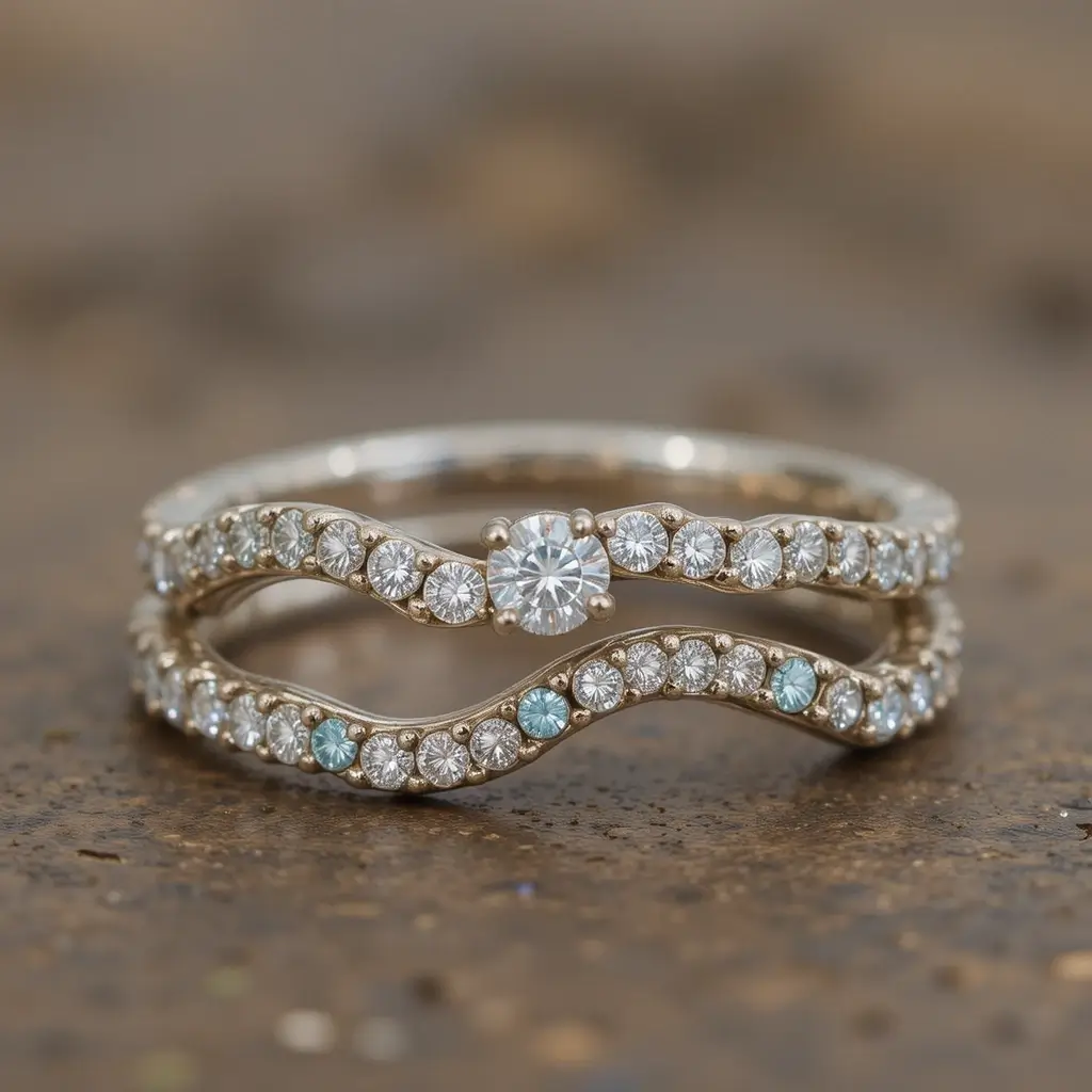 Vintage Inspired Cluster Stack