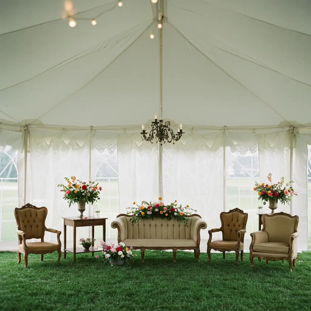 Vintage Lace Tent