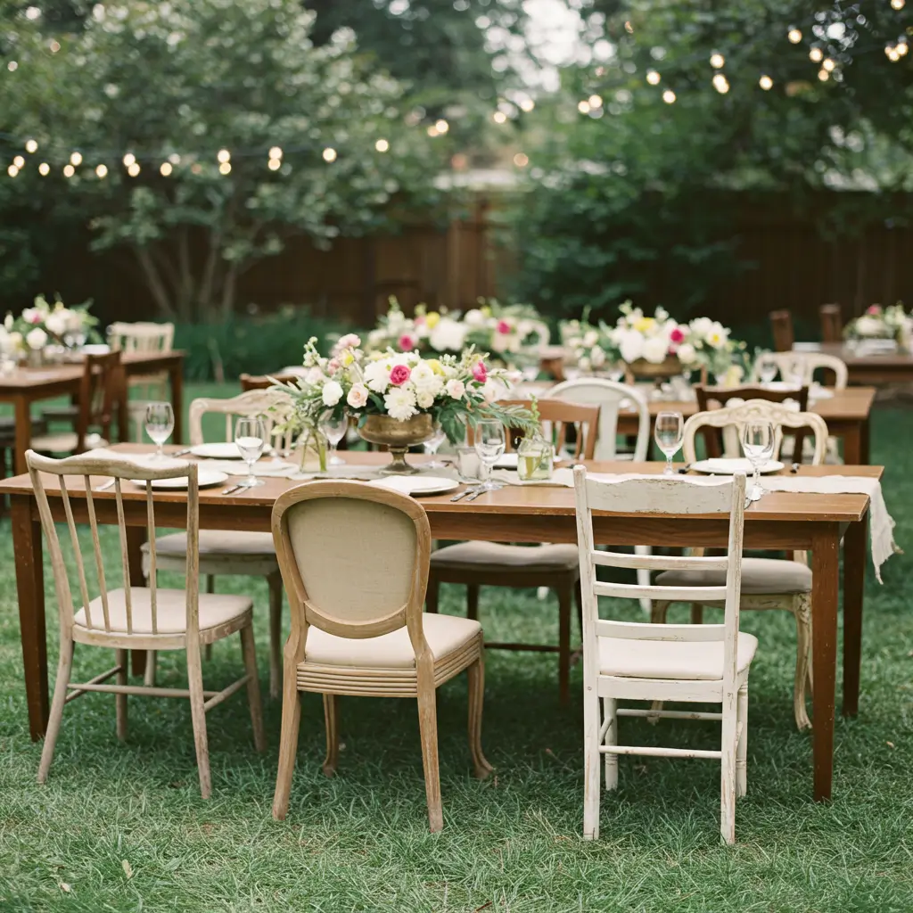 Vintage Mismatched Chairs