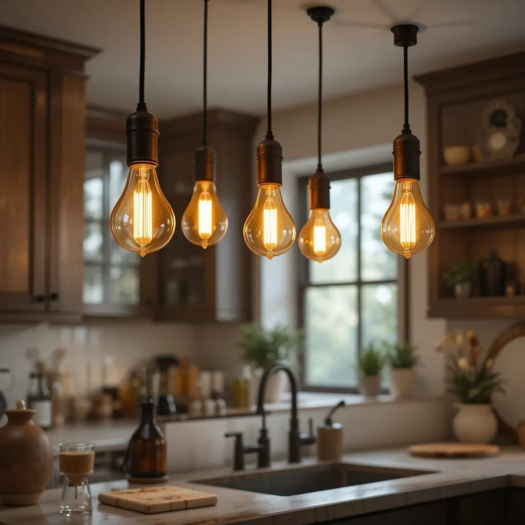 Vintage-Style Edison Bulb Fixtures