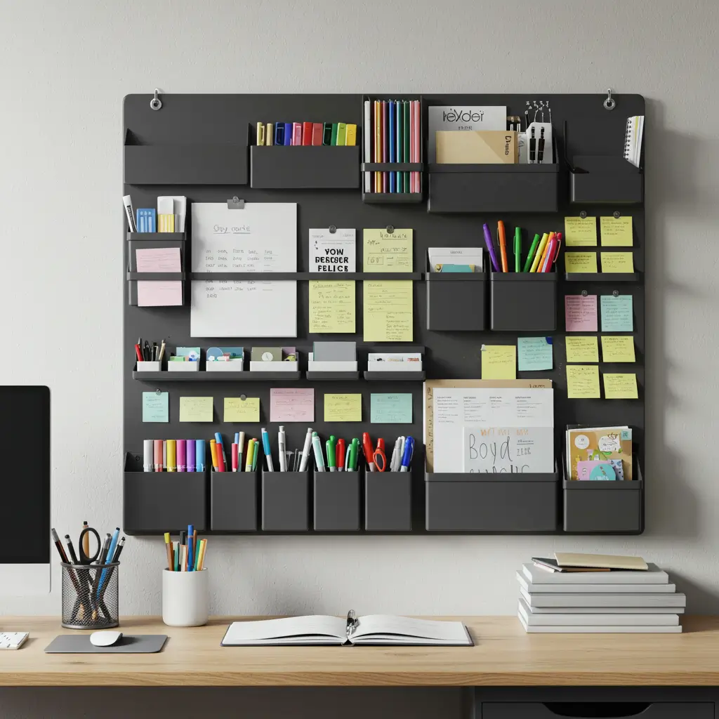 Wall-Mounted Desk Organizers