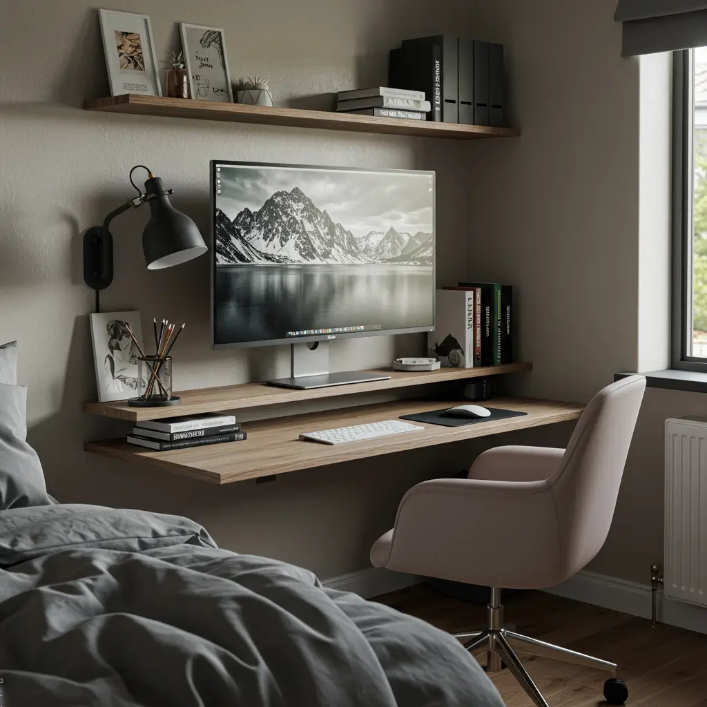Wall-Mounted Monitor Station