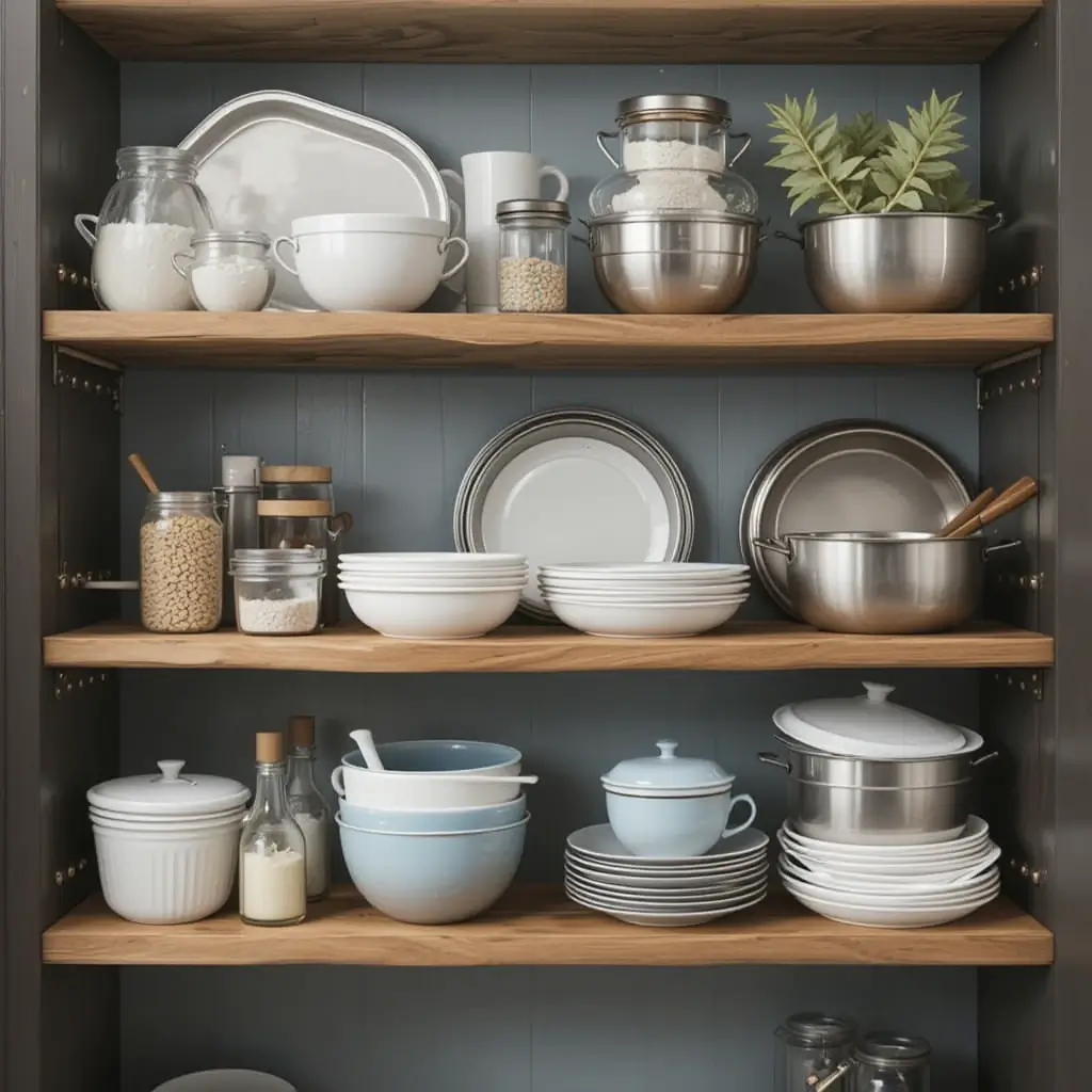 Wall Mounted Shelving for Bakeware