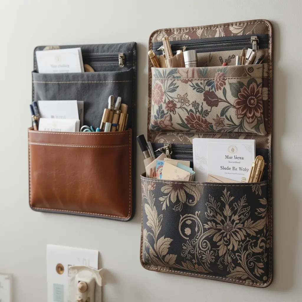 Wall-Mounted Storage Pockets