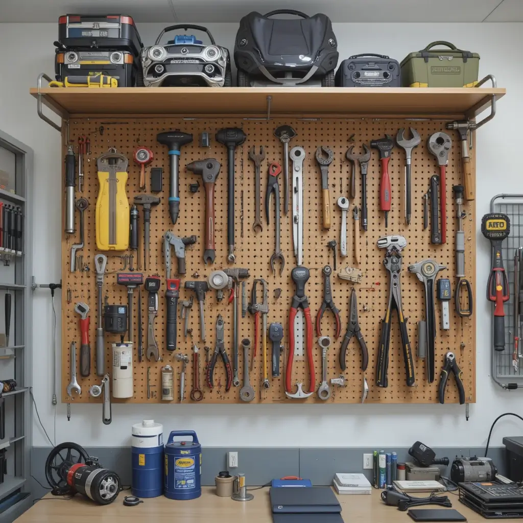 Wall Mounted Tool Holders