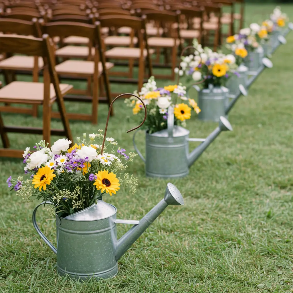Watering Can Floral Displays