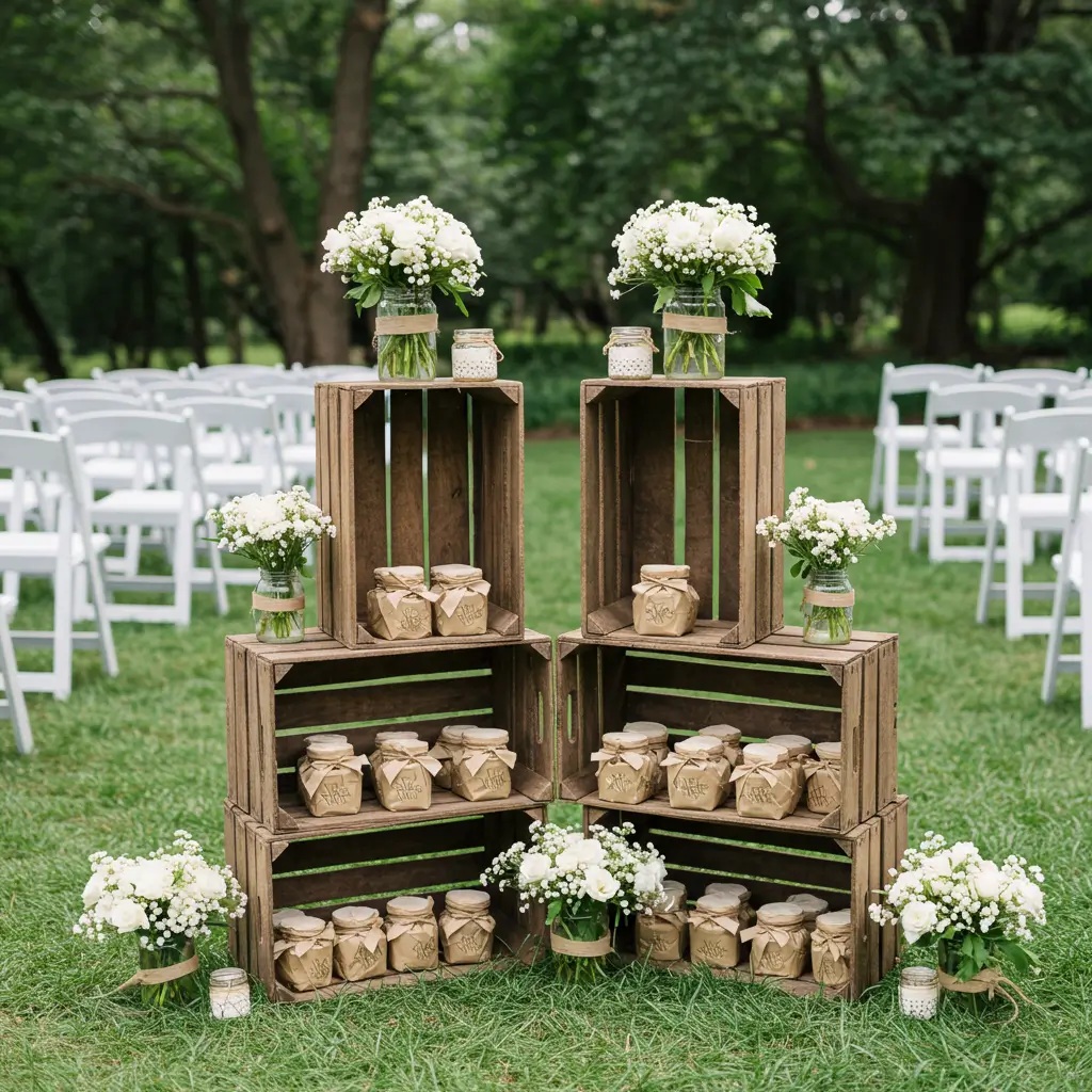 Wooden Crate Decor