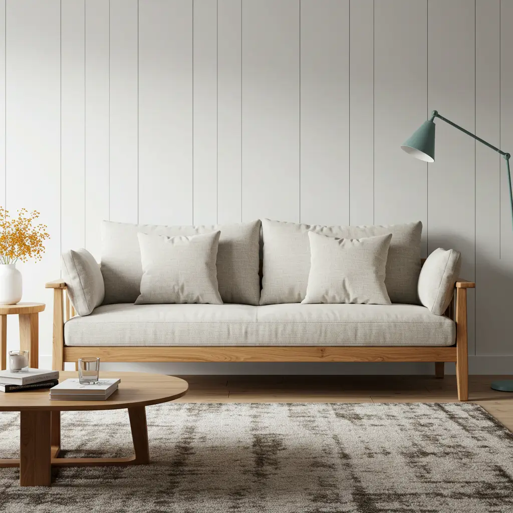 Wooden Frame Sofa