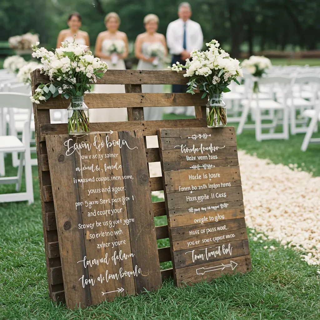 Wooden Pallet Signs