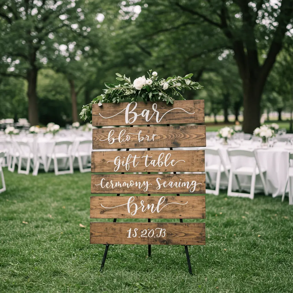 Wooden Signage