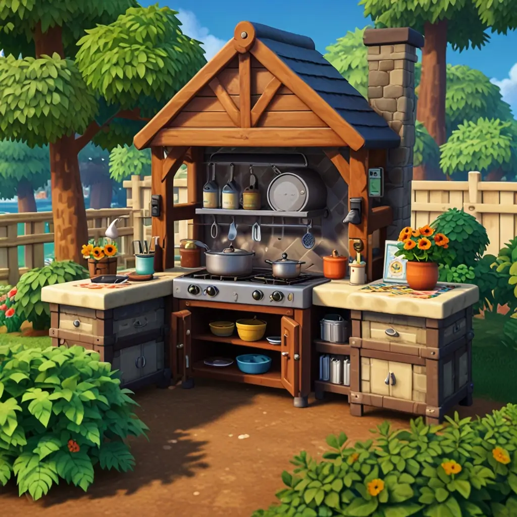 kitchen ideas for animal crossing