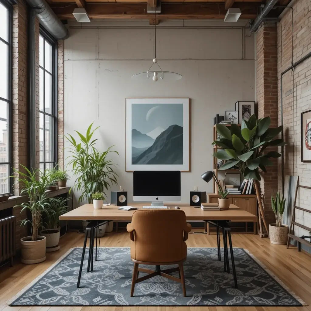 office ideas for a loft