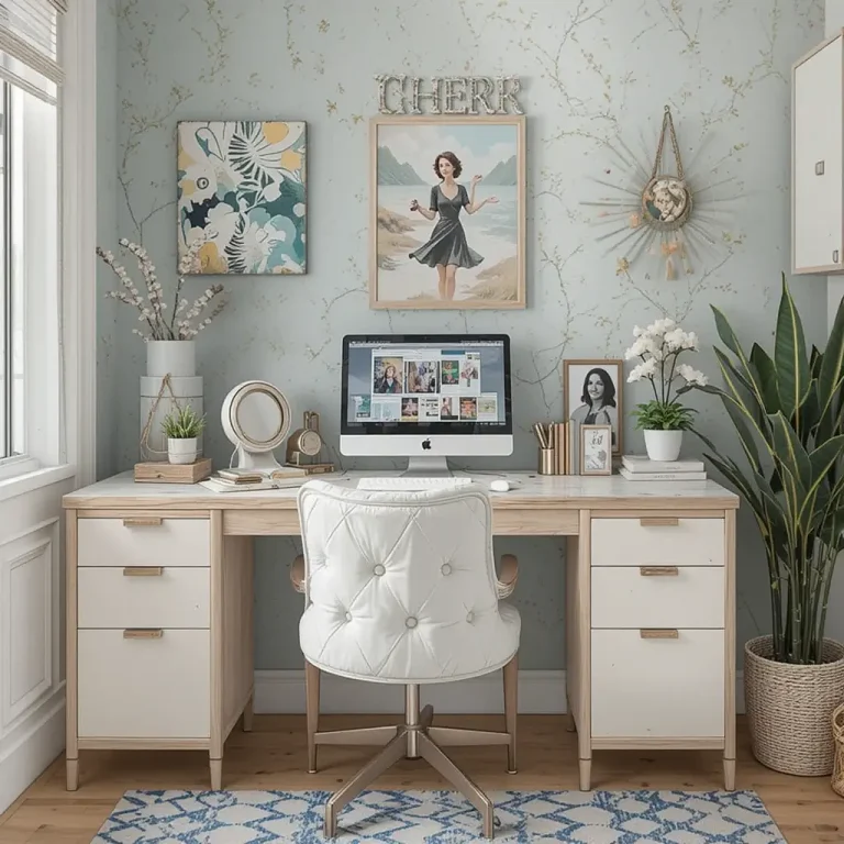 office ideas for women at home