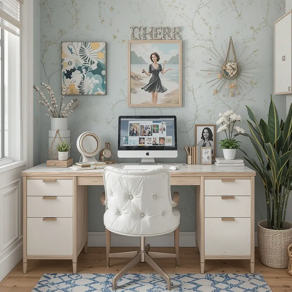 office ideas for women at home