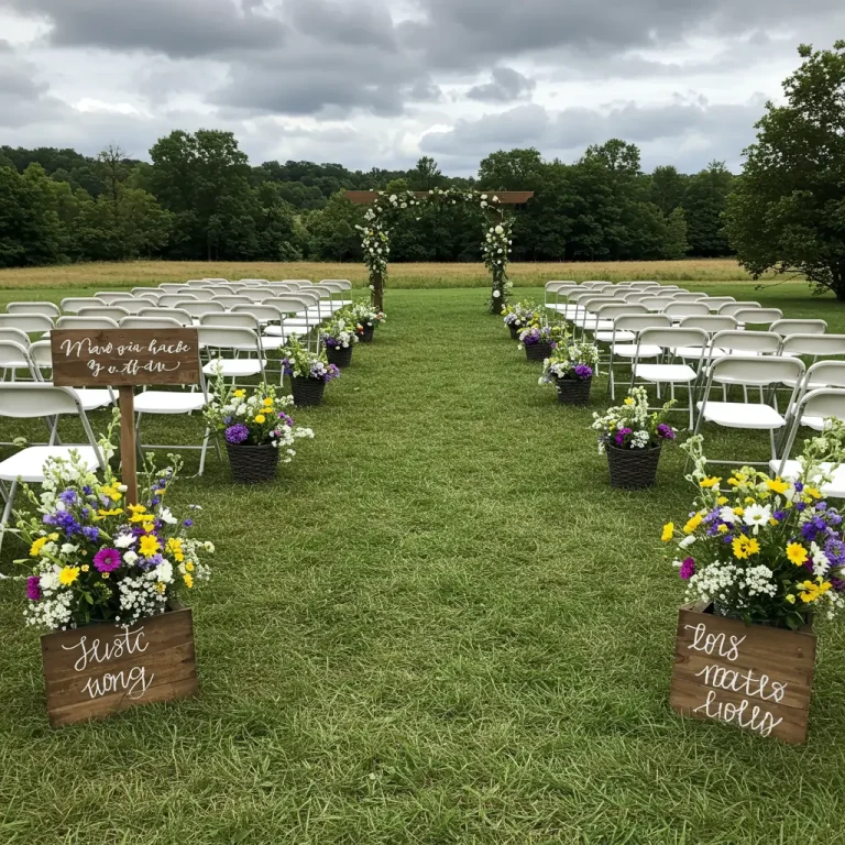 outdoor Wedding Aisle Ideas