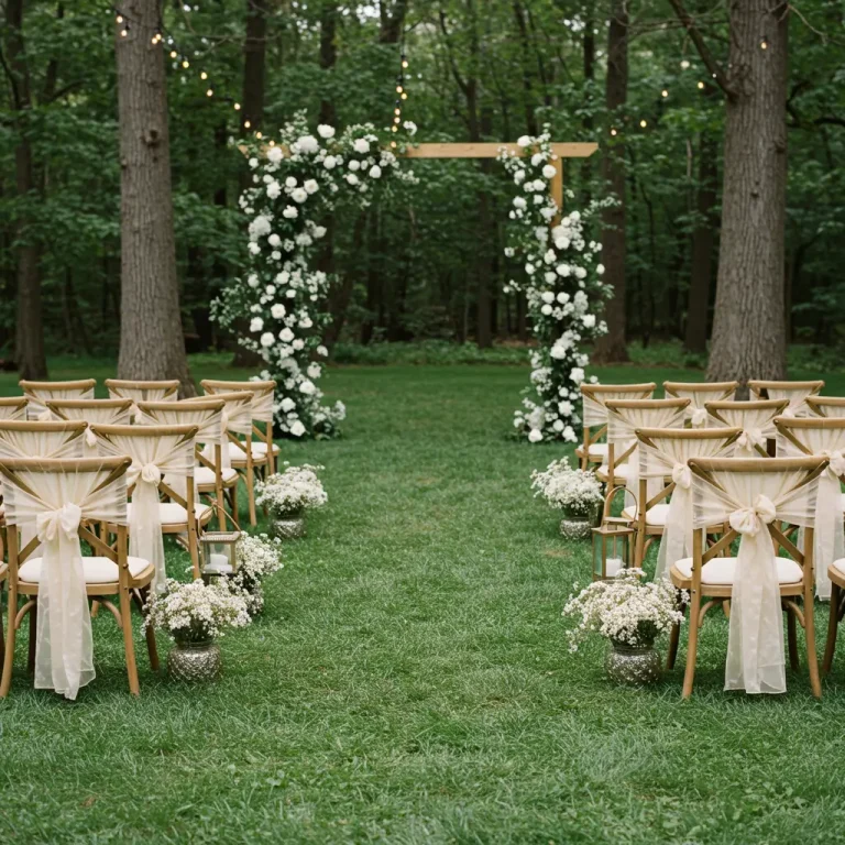 outdoor wedding ideas on a budget