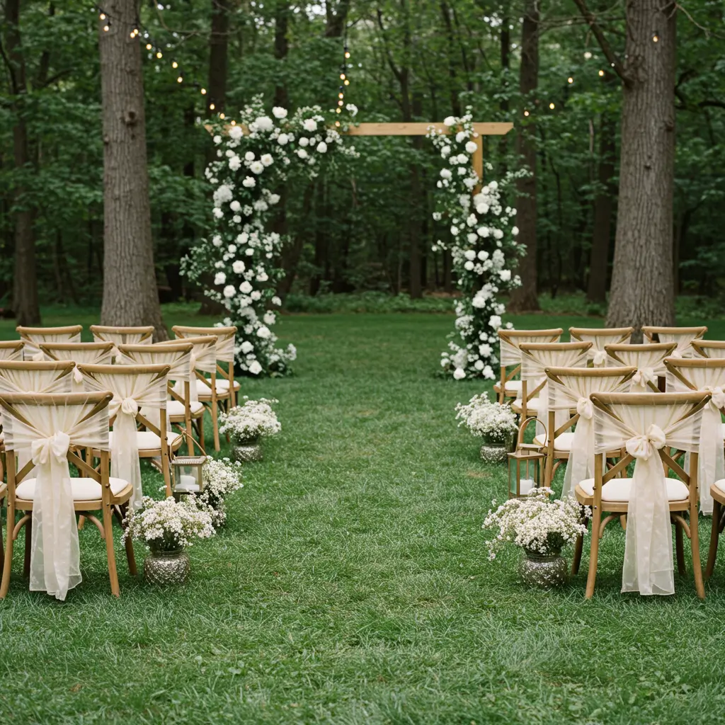 outdoor wedding ideas on a budget