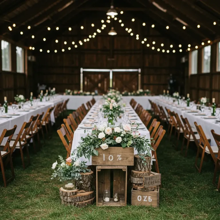 outdoor wedding reception ideas
