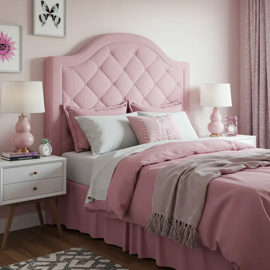 teenage bedroom headboard
