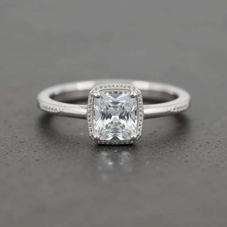 wedding bands for cushion cut rings