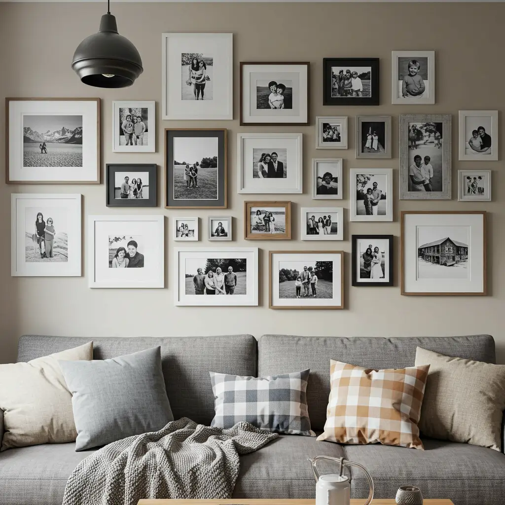 1. Gallery Walls Not Just for Museums