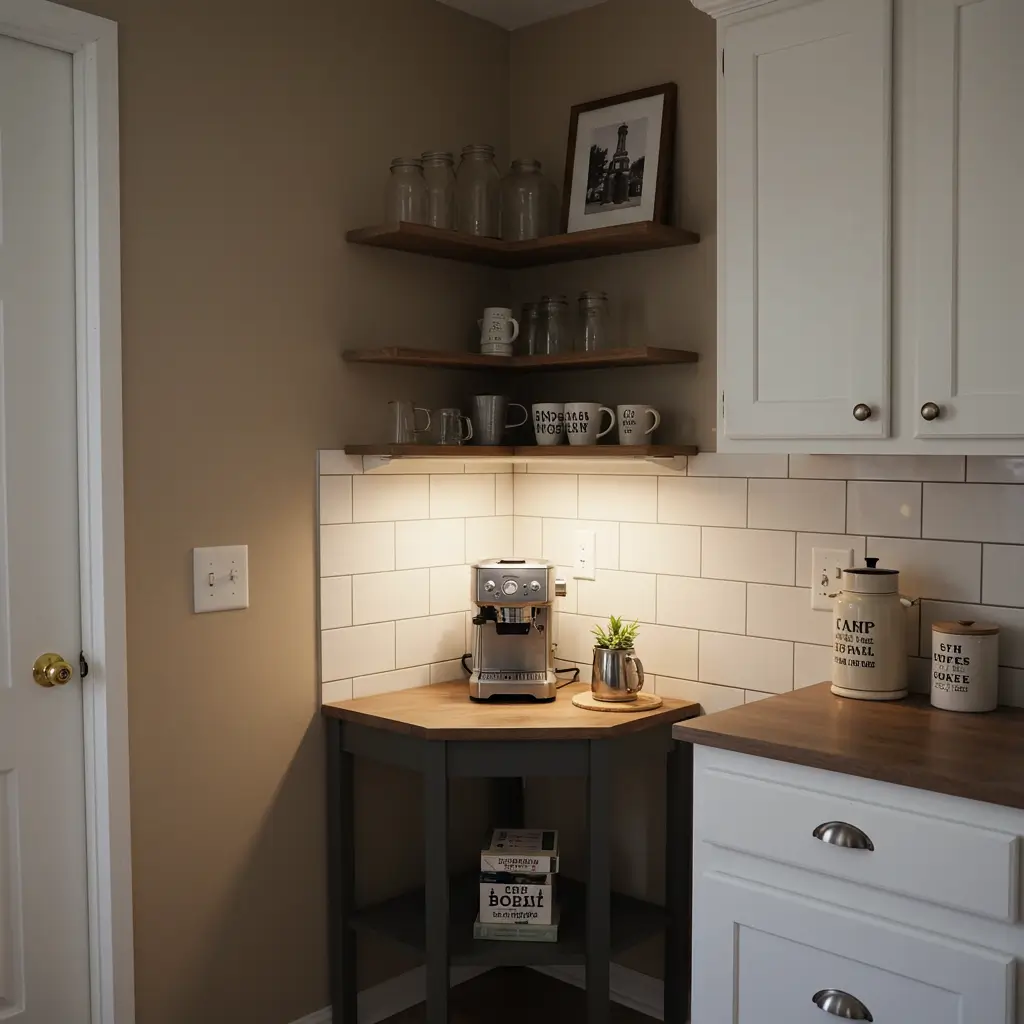 Add a Coffee Station in the Corner