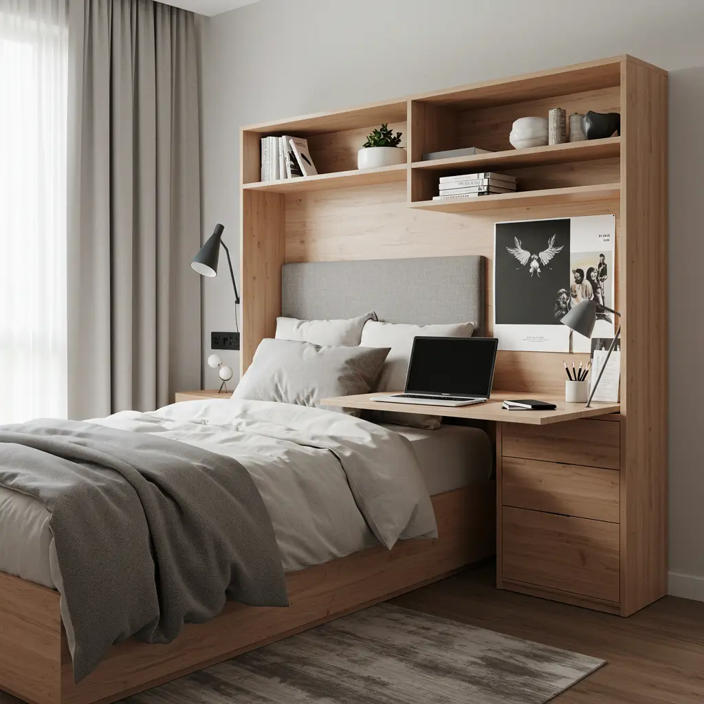 Add a Foldable Desk