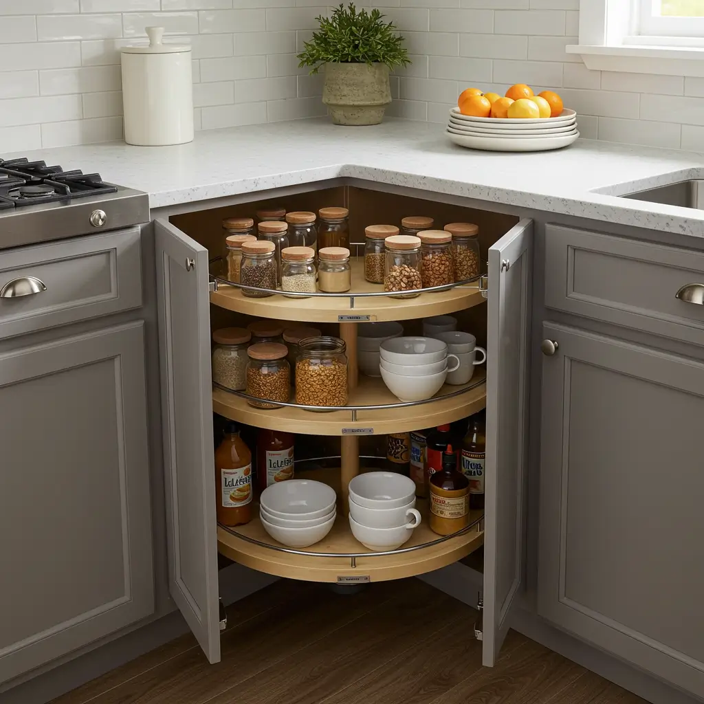 Add a Lazy Susan Cabinet