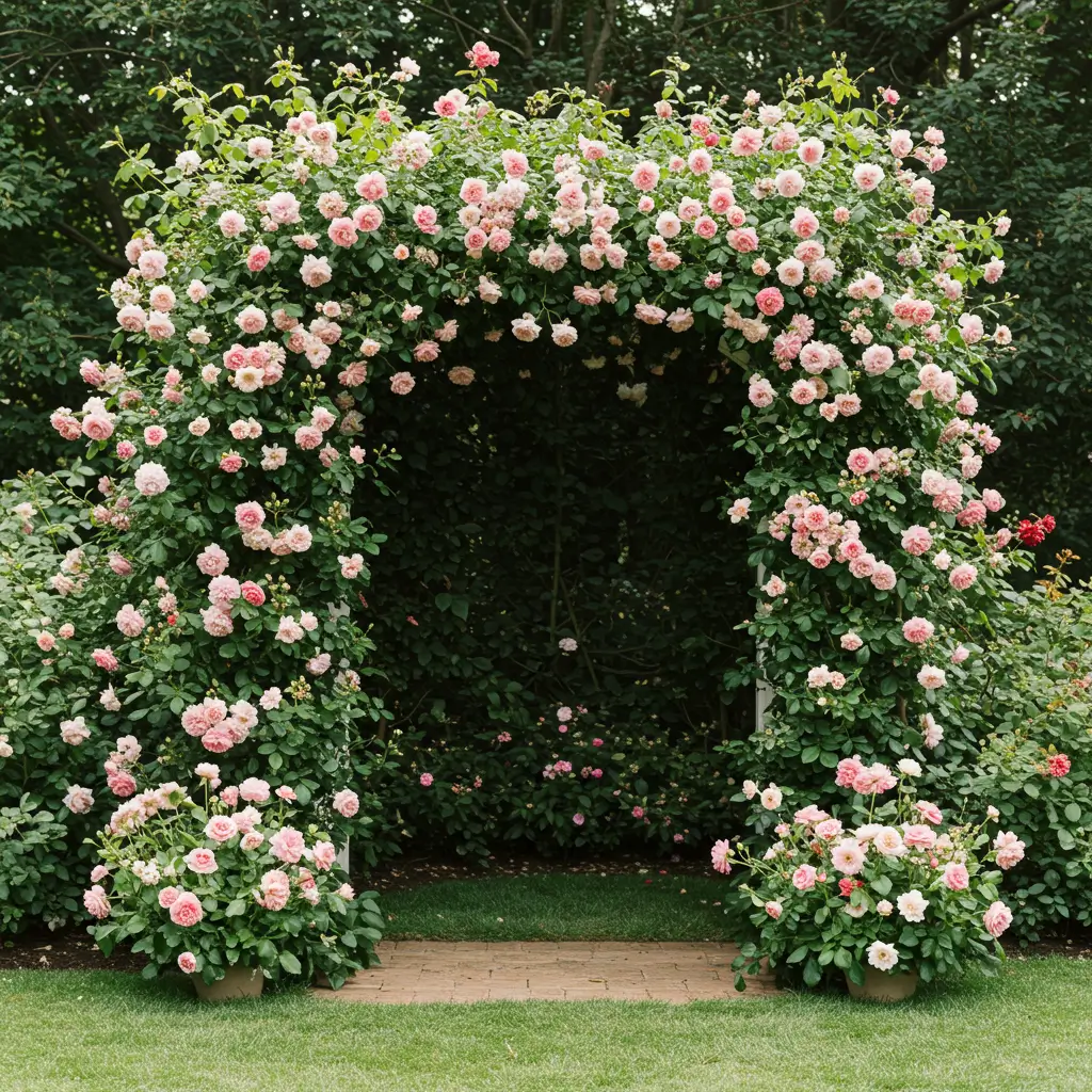 Altar in a Rose Garden Nook