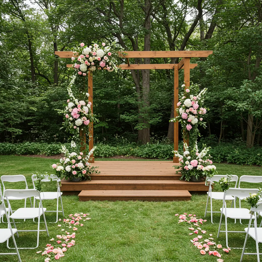Altar on a Garden Platform