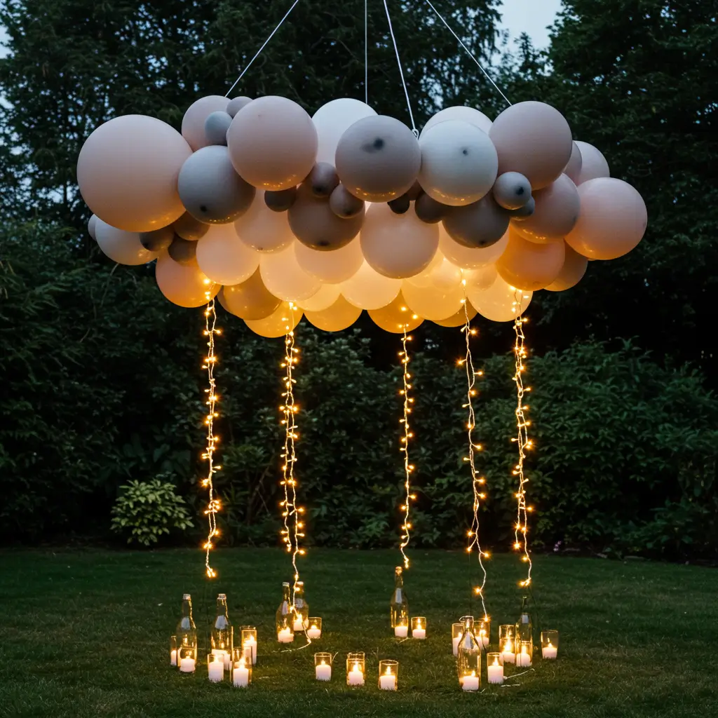  Balloon Chandelier Alternative