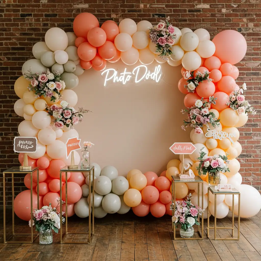  Balloon Wall Photo Booth