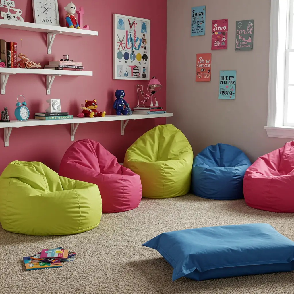 Bean Bag Cluster for Friends