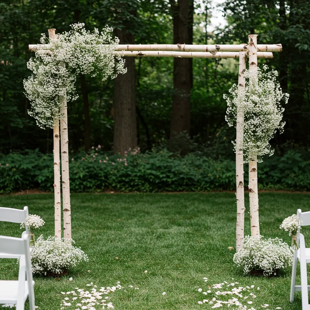 Birchwood Frame with Minimal Decor