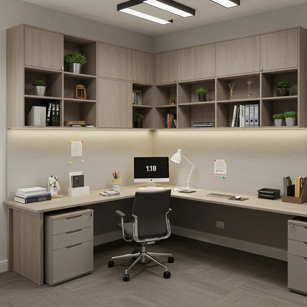 Built-In Corner Workstations