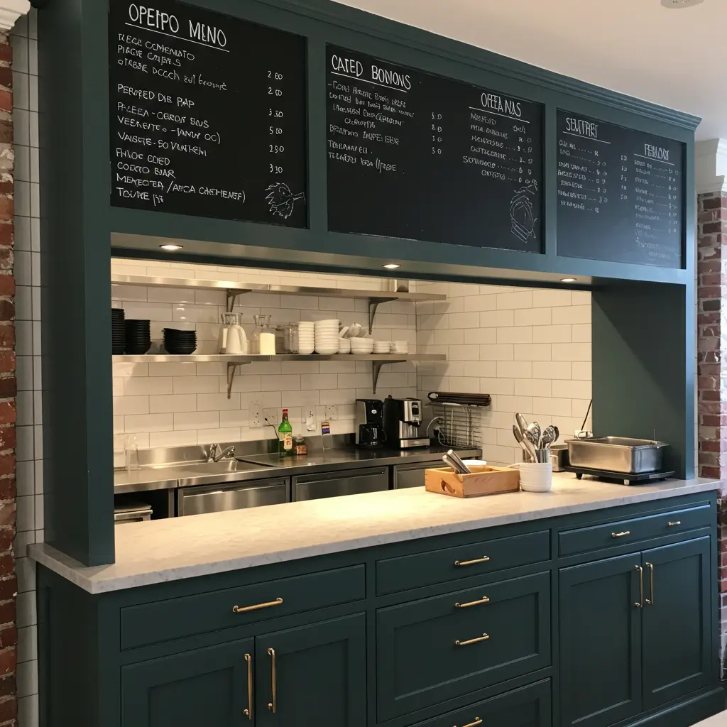 Built-In Menu Boards