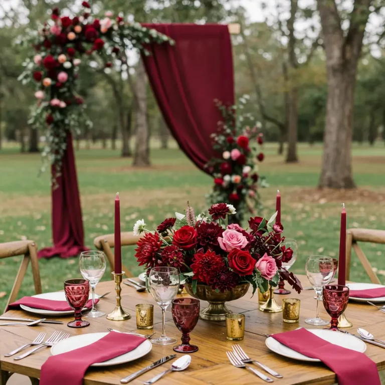 Burgundy Decor Ideas