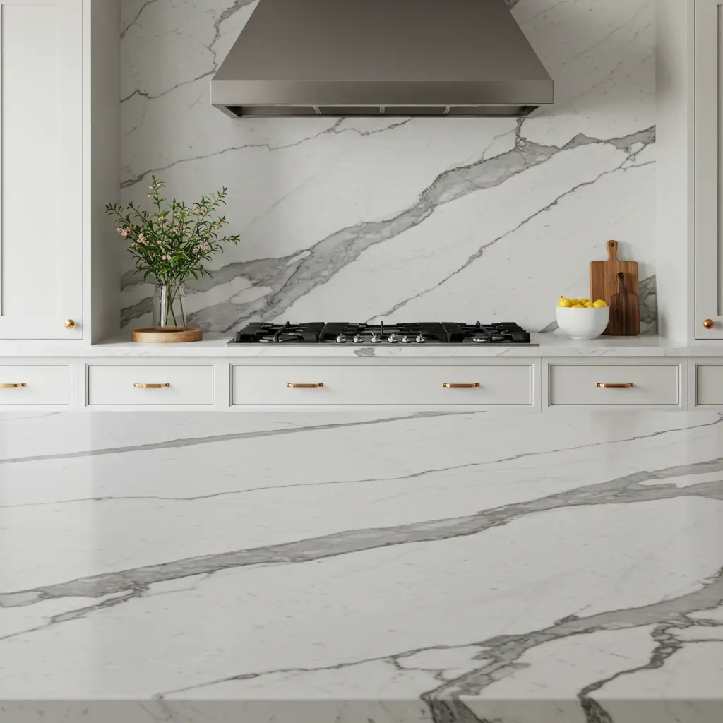 Carrara Marble for Understated Elegance
