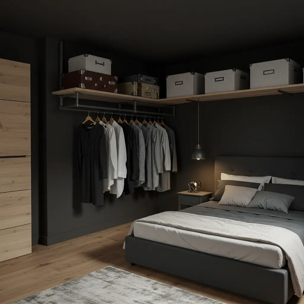 Ceiling-Mounted Storage Racks