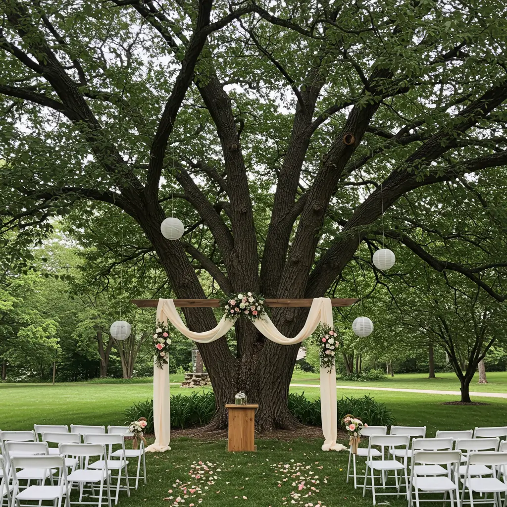 Ceremony Under a Tree