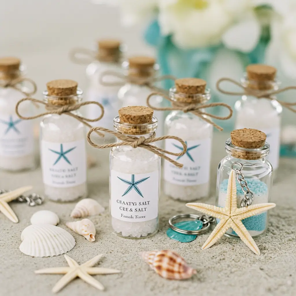 Coastal-Themed Wedding Favors