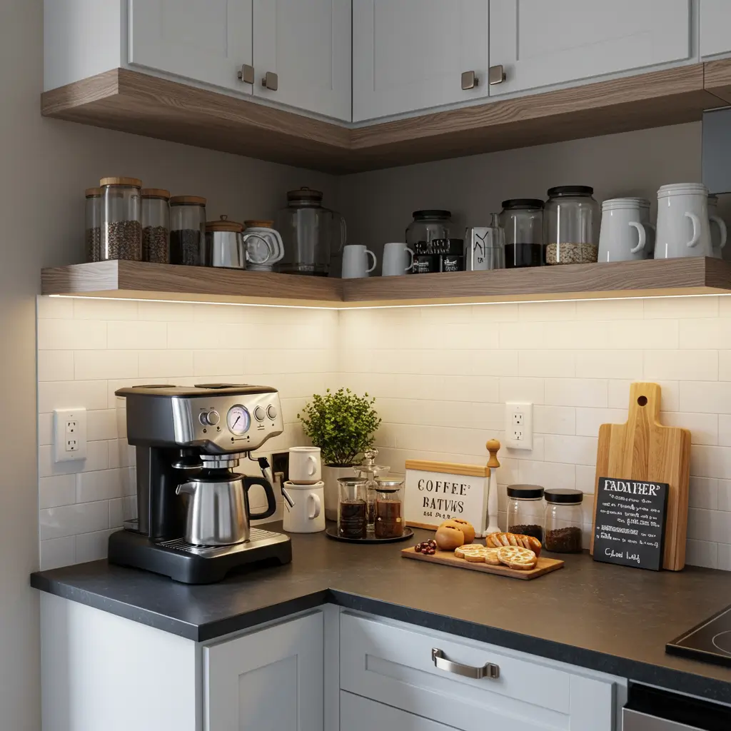 Compact Coffee Station